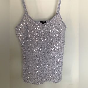 Express - spaghetti strap tank top, size M